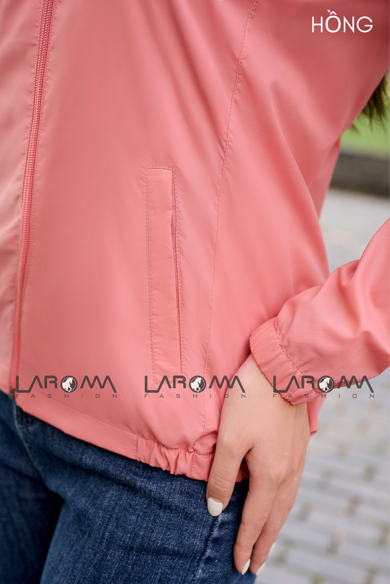 Áo Gió Nữ Laroma | Basic - Giữ Ấm - Chống Nước - Bền Bỉ