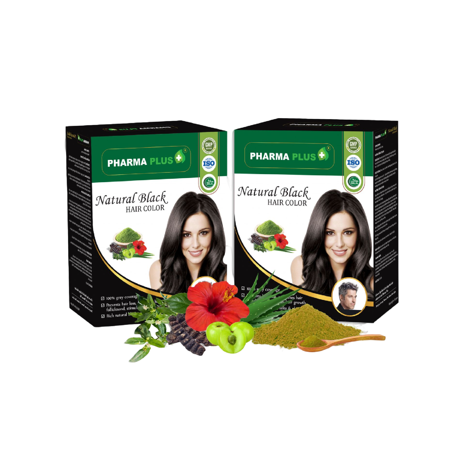 Thảo dược nhuộm tóc màu Đen | Pharma Plus - Chính Hãng