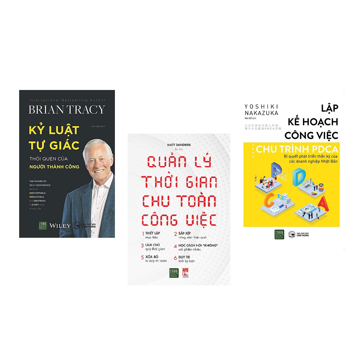 Combo 3 Cuốn Sách Giúp Bạn Quản Lý Bản Thân Tối Ưu Nhất