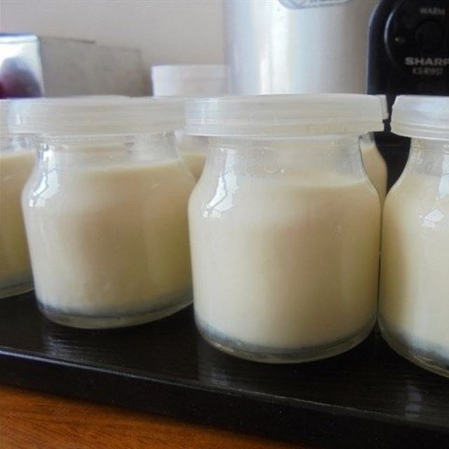 Bộ 6 Hũ Làm Sữa Chua Pudding Bằng Thủy Tinh Có Nắp Tiện Ích Hàng VNCLC