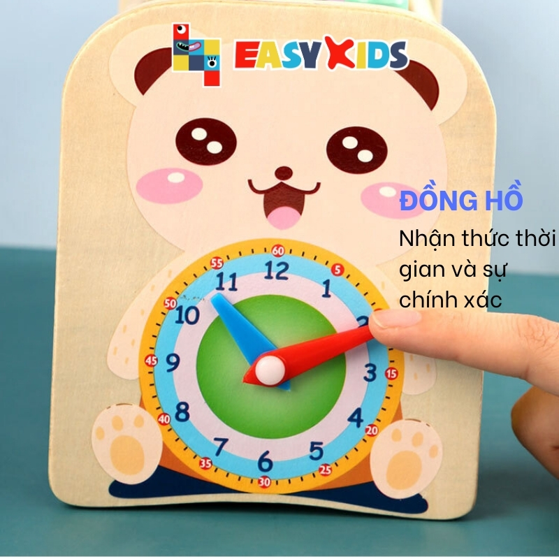 Đồ Chơi Đập Chuột Cho Bé Có Nhạc 7in1 Hình Thỏ, Đồ Chơi Giáo Dục Đa Năng Montessori