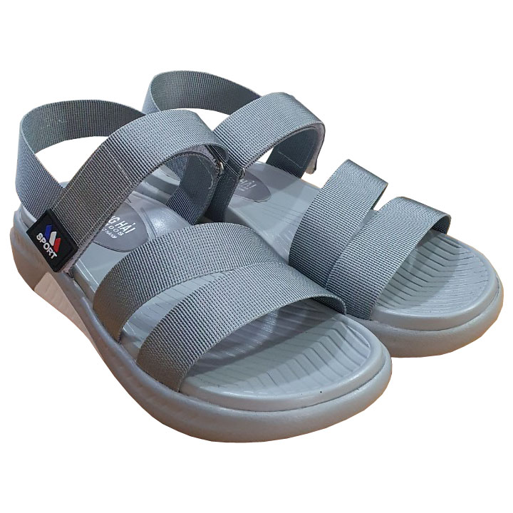 Giày Sandal Nữ Đế Bằng Cao 4.5cm Chính Hãng Trường Hải XDN165 Quai Dép Vải dù mềm Mại Đế Pu Nhẹ Nhàng Không Trơn