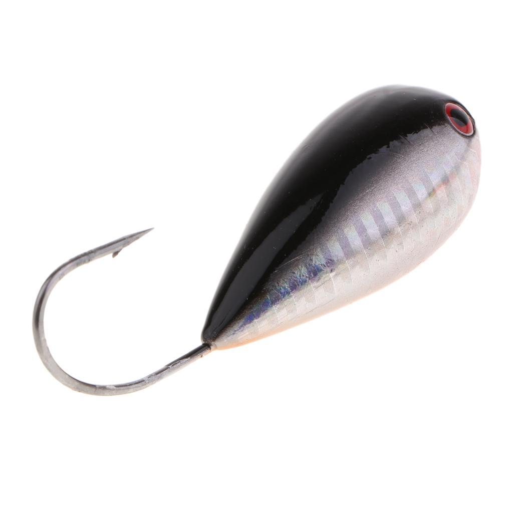 1pc Simulation 3D Freshwater Saltwater Fishing Tackle Hook Lure Hard Baits Accessory