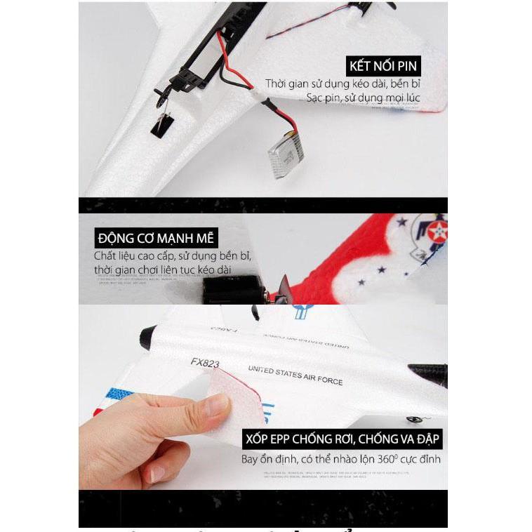 ️ FREESHIP ️ Máy Bay phản Lực Điều Khiển Từ Xa F16