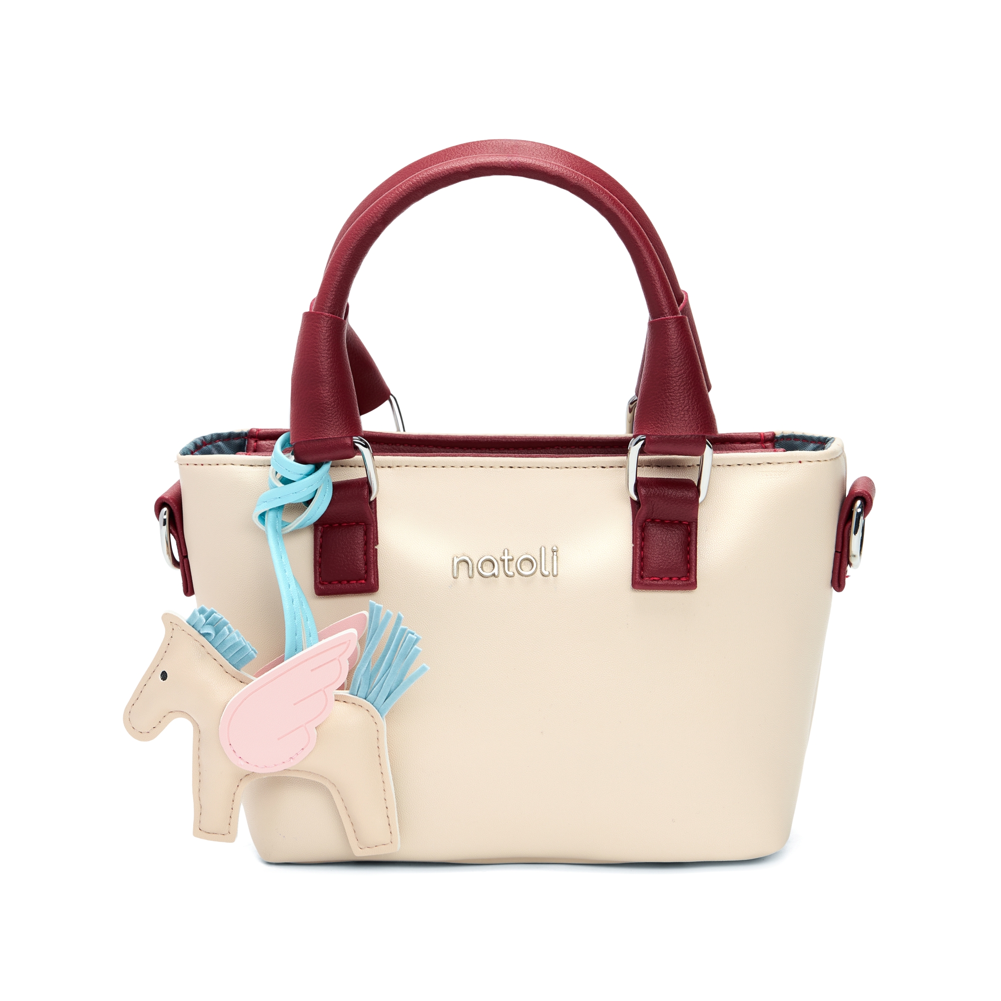 Túi đeo chéo da cầm tay NATOLI, túi xách mini đeo chéo chống nước cao cấp BST Chic Mini Tote T32