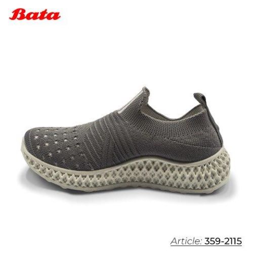 Giày sneaker trẻ em Thương hiệu Bata màu xám 359-2115