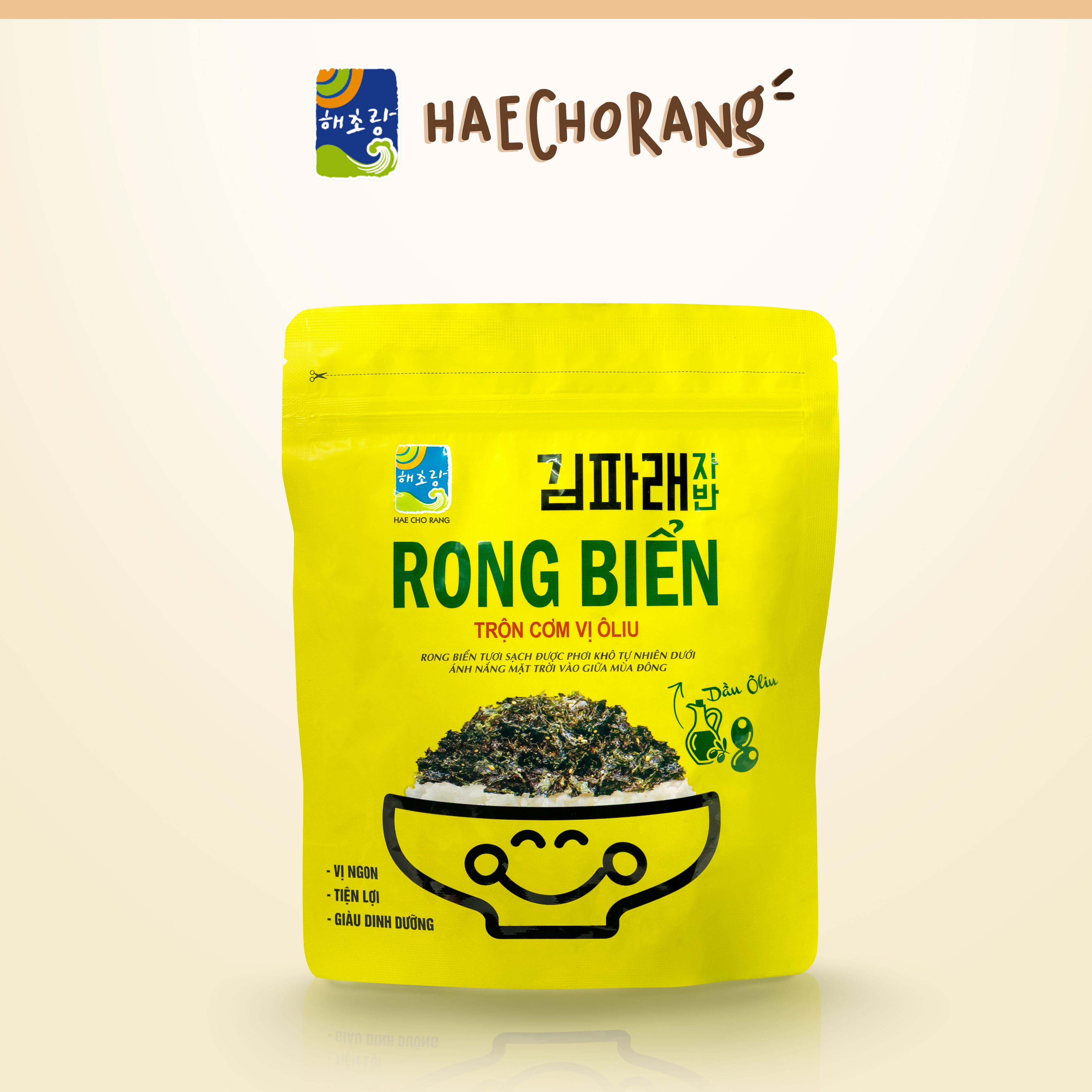 Rong biển trộn cơm vị ôliu Haechorang 40gr (rong biển vụn rắc cơm)