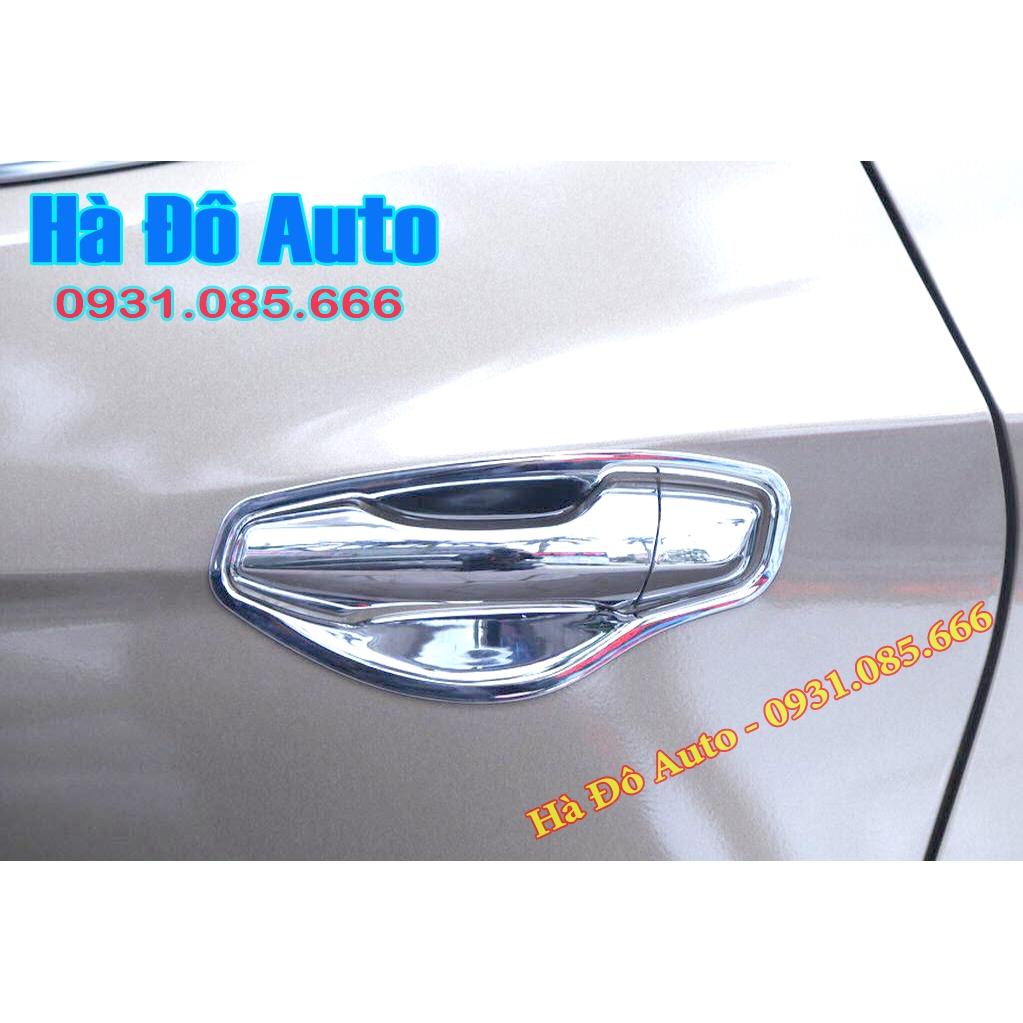 Bộ 4 Ốp Hõm Bảo Vệ Cửa Huyndai Santafe 2016 2017 2018 - Ốp Hõm Cửa Santafe 2016 2017 2018