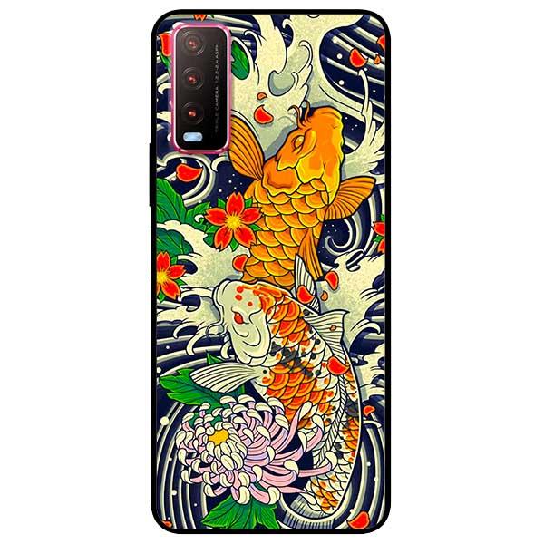 Ốp lưng dành cho Vivo Y20 - Vivo Y20s - Vivo Y12s - Đôi Cá Chép