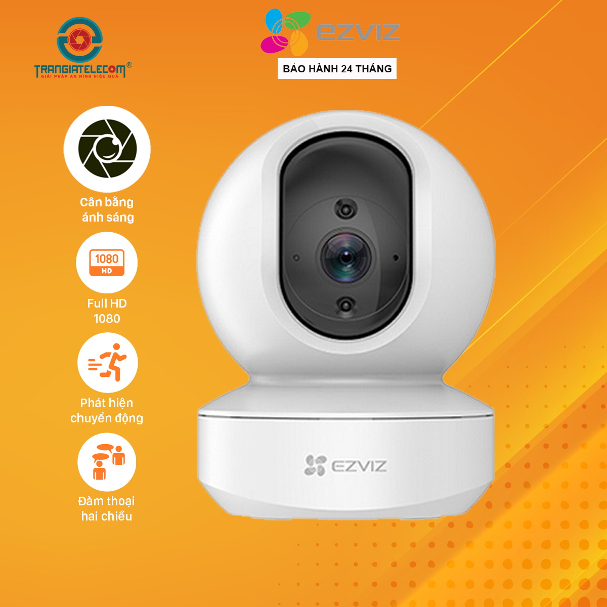 Hình ảnh Camera không dây EZVIZ TY1 siêu nét chống ngược sáng - Hàng chính hãng