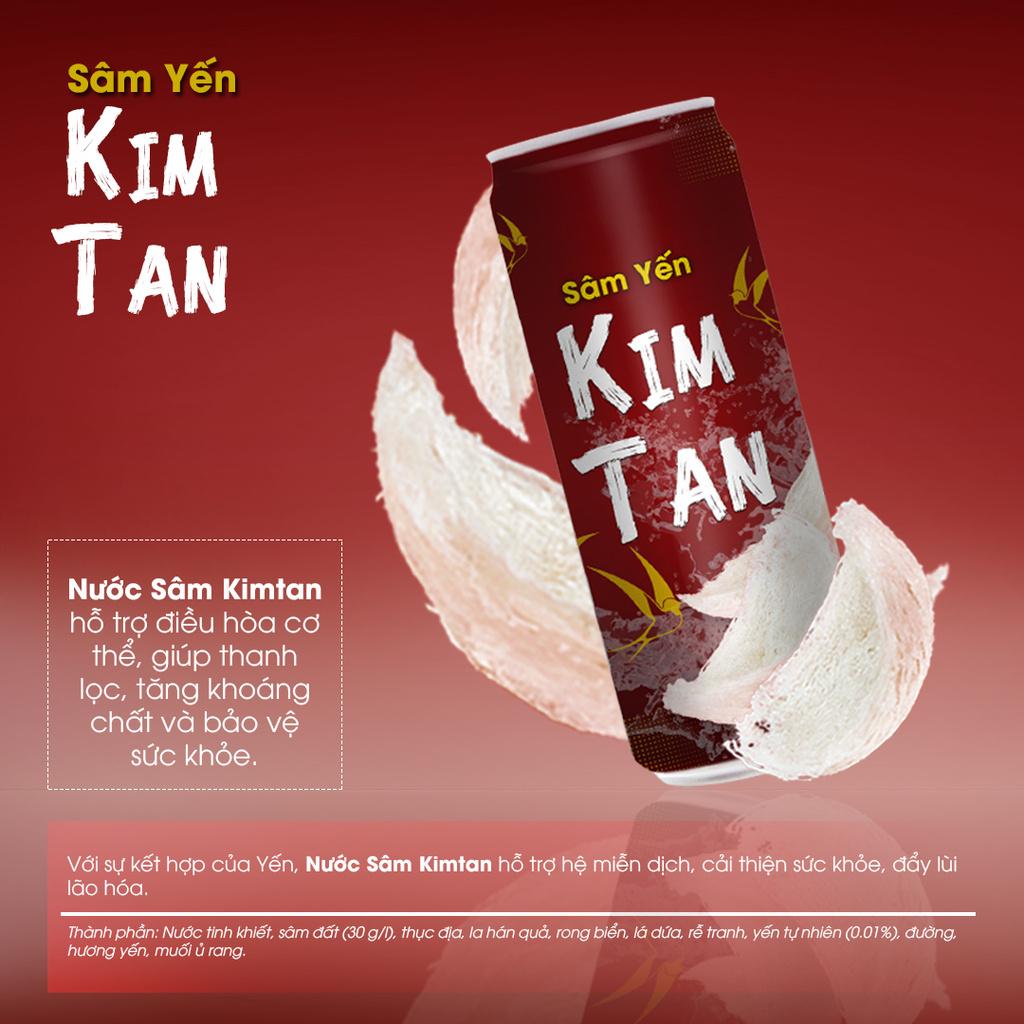 COMBO 2 LỐC - Nước Sâm Yến KimTan - Lon - 320ml