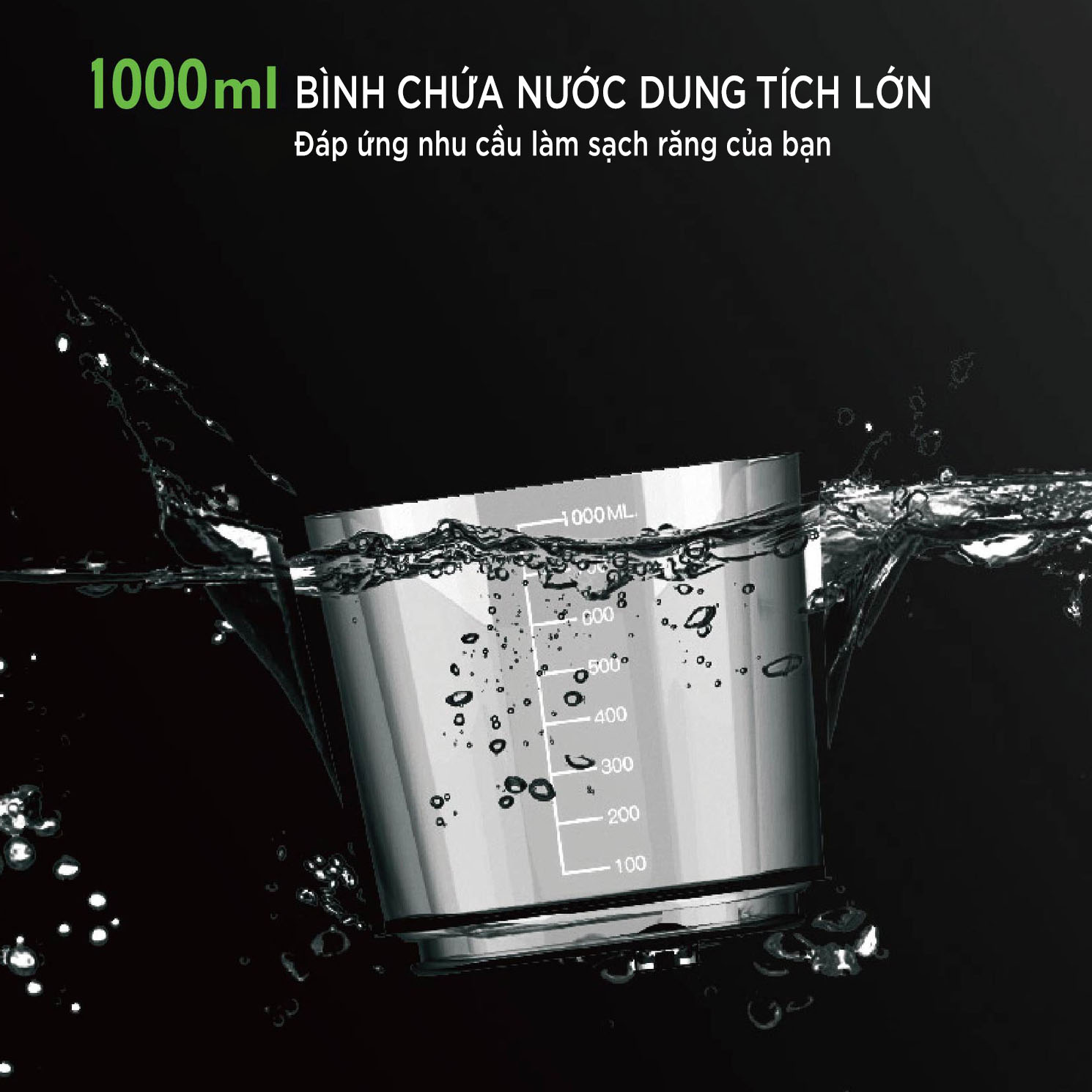 Máy Tăm Nước Gia Đình Xịt Rửa Vệ Sinh Răng Miệng Cao Cấp Waterpulse V700