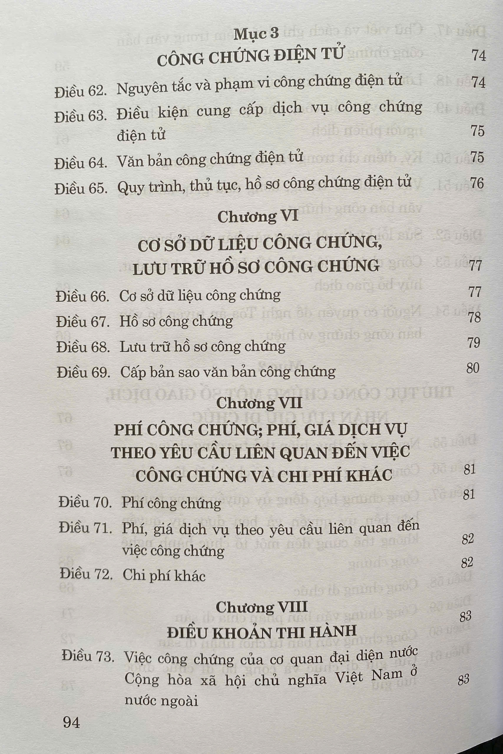Luật Công Chứng Năm 2024