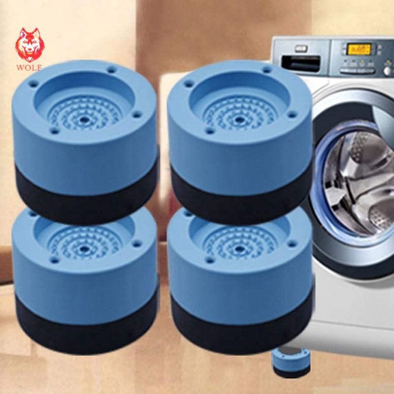 Set 4 miếng đệm chống rung, chống ồn hiệu quả cho máy giặt, tủ lạnh