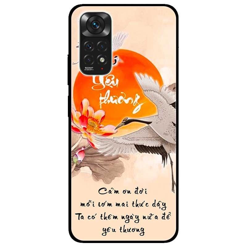 Ốp lưng dành cho Xiaomi Redmi Note 11 4G mẫu Yêu Thương