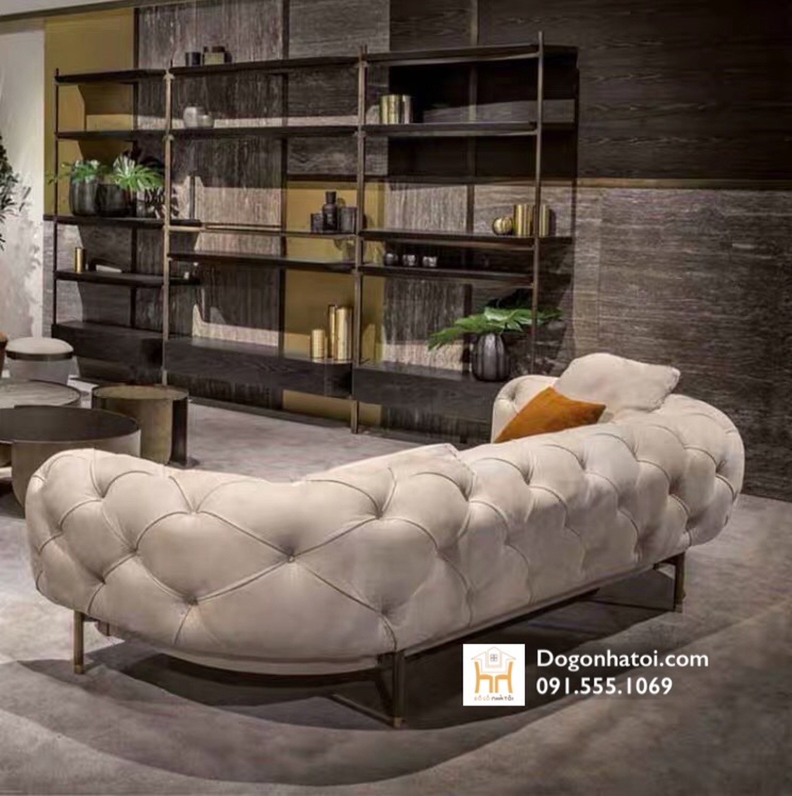 Mẫu Ghế Sofa Đẹp Cho Phòng Khách SF405 - Đồ Gỗ Nhà Tôi