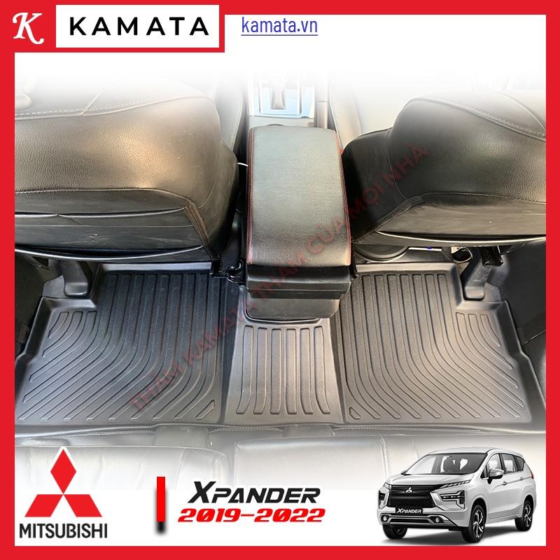 Thảm lót sàn ô tô Mitsubishi Xpander 2019 - 2022 TPE đúc nguyên khối