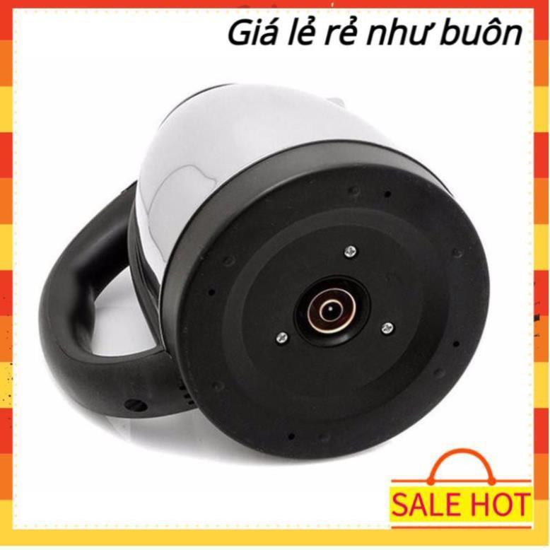 Ấm Siêu Tốc Chất Liệu Inox Dung Tích 1.8L Electric Kettle - Loại Tốt