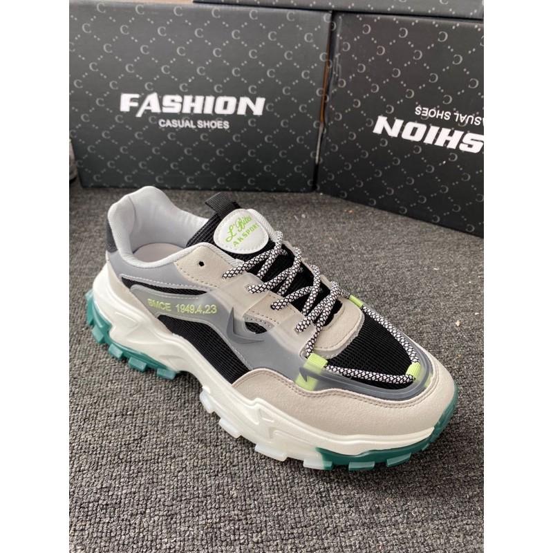 Giày thể thao nam, giày sneaker nam đế loang xanh 1949