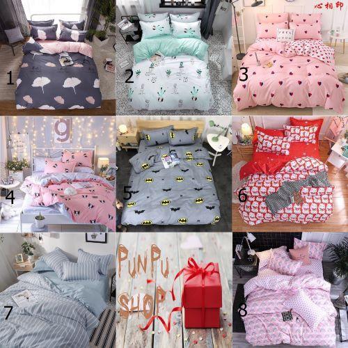 BỘ CHĂN GA GỐI POLY COTTON NHIỀU MẪU