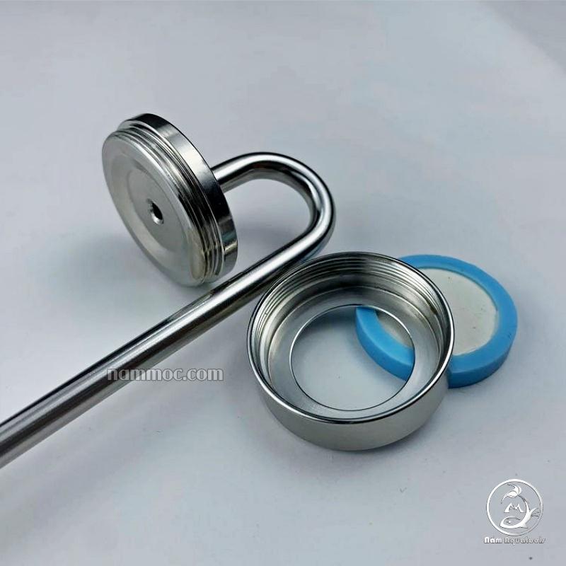 Sủi Treo Inox MUFAN | Cốc Sủi CO2 Siêu Mịn - Dạng Treo Cho Bể Thuỷ Sinh