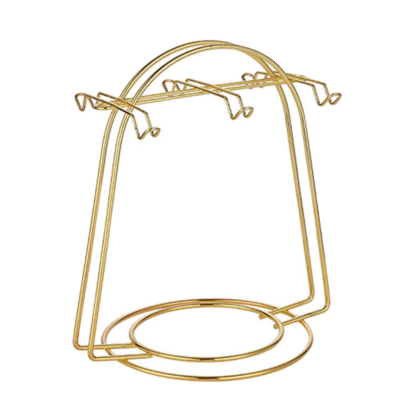 2Pcs Home Cup Stand Dryer Rack Coffee Mug Hanger Holder Storage