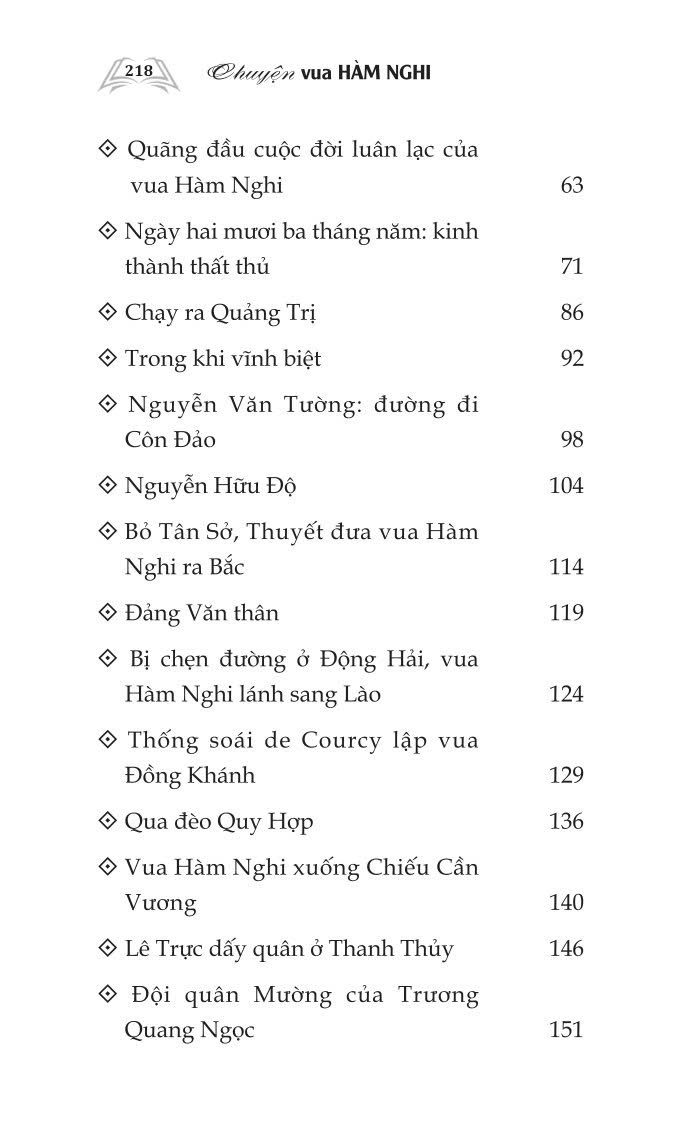Chuyện Vua Hàm Nghi - bản in 2024
