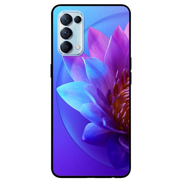 Ốp lưng dành cho Oppo Reno 5 mẫu Sen Nửa