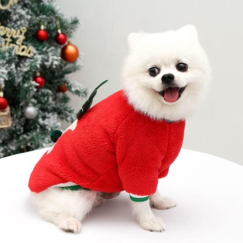 Áo noel dành cho chó mèo - Quần áo thú cưng