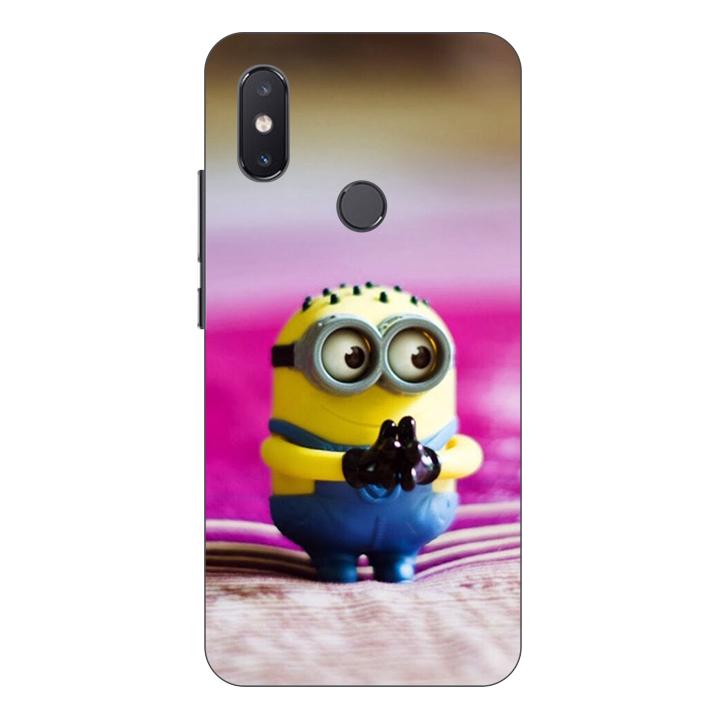 Hình ảnh Ốp lưng dành cho điện thoại Xiaomi Mi 8 SE hình Gấu Minion - Hàng chính hãng