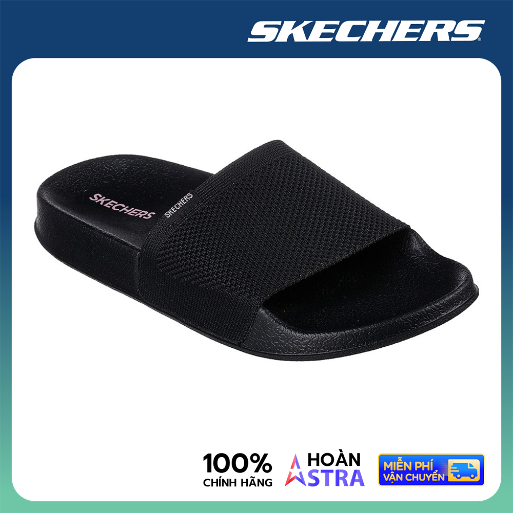 Skechers Nữ Dép Quai Ngang Side Lines 2 - 8730072-BBK