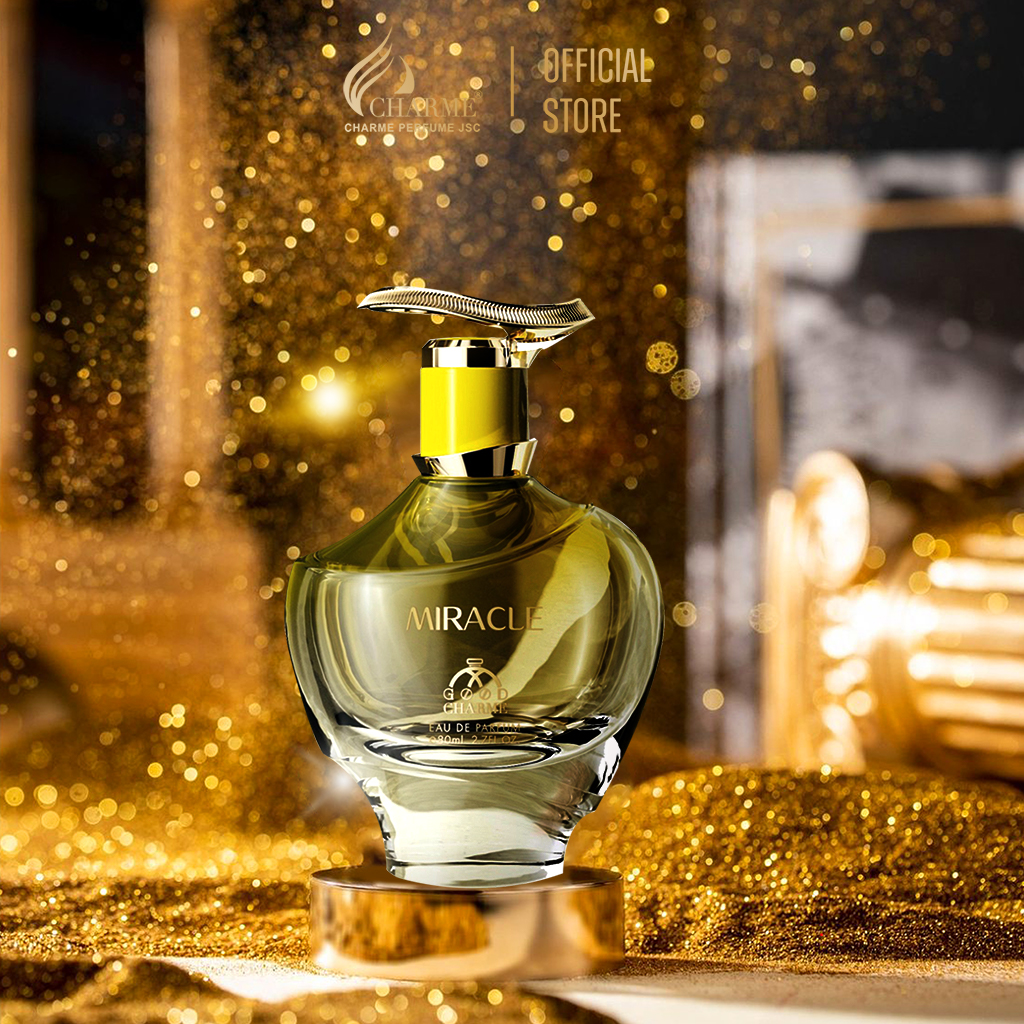Nước hoa nữ cao cấp, Charme Miracle, đậm chất nước hoa Pháp, mùi hương quý phái, lưu hương lâu, 80ml