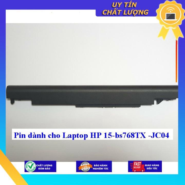 Pin dùng cho Laptop HP 15-bs768TX JC04 - Hàng Nhập Khẩu New Seal