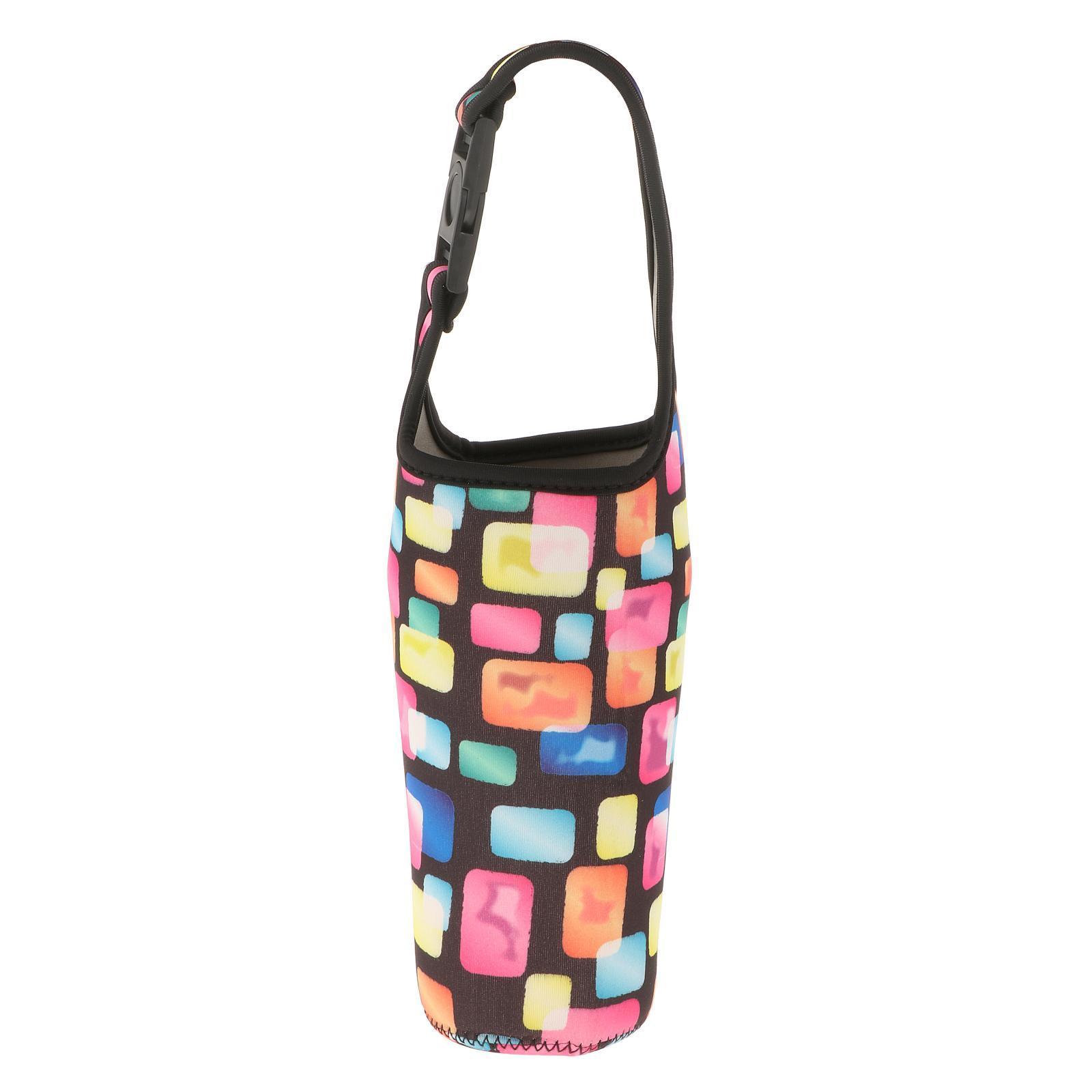 Neoprene Water Bottle Carrier Bag Holder Pouch Portable for Outdoor Sports Camping