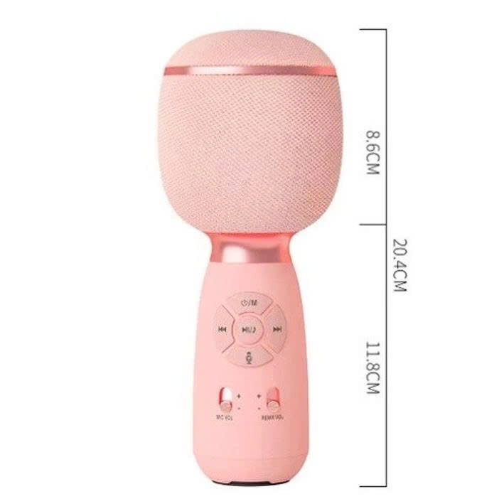 Micro Karaoke kèm loa Bluetooth MÀU ĐEN - Hàng chính hãng
