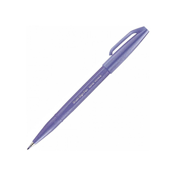 Bút Lông Màu Nước Pentel SES15C-V2 - Tím Xanh