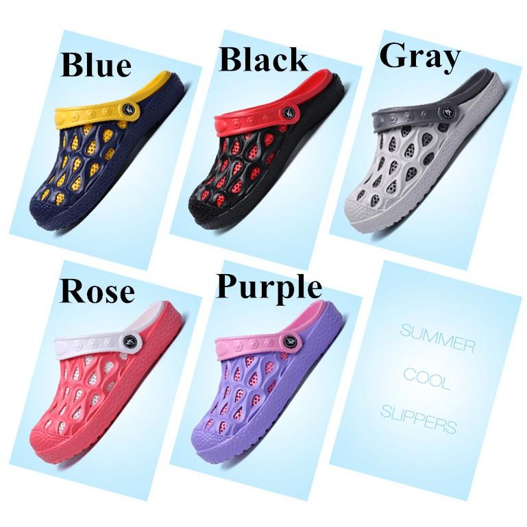 Dép cao su bít mũi thoải mái và thời trang cho cả nam và nữ