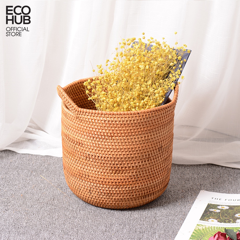 Giỏ Mây Tròn Đựng Đồ EH0276
