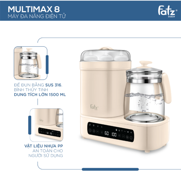 Máy đa Năng điện Tử Fatz Baby – MULTIMAX 8 – FB9022BK