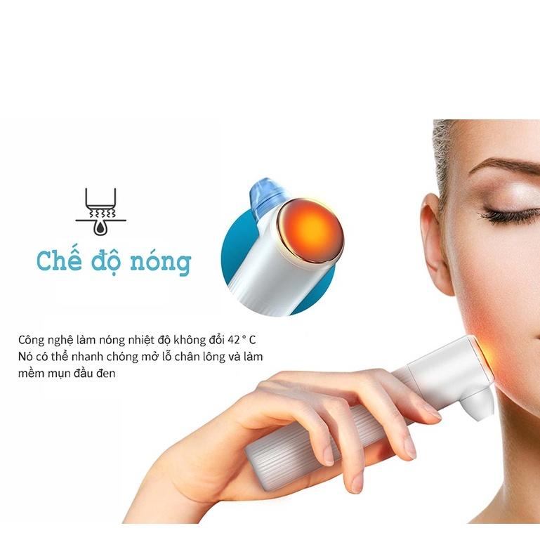 Máy hút mụn soi da 4 in 1 cao cấp, mở mụn ,soi da , hút mụn , tiệt trùng, kết nối APP NanoTime F31