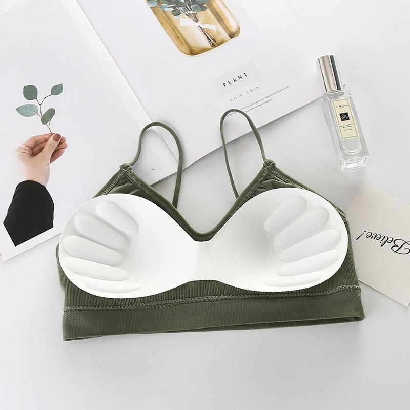 Áo Bra Yoga Gym Thoáng Khí Len Tăm Dây Mảnh Sexy Gợi Cảm BR10