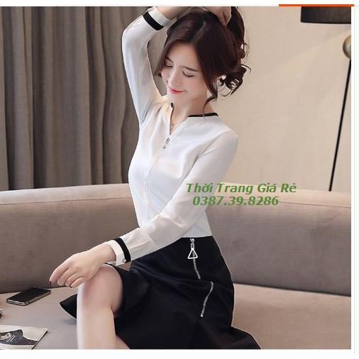 ÁO SƠ MI PHỐI VIỀN