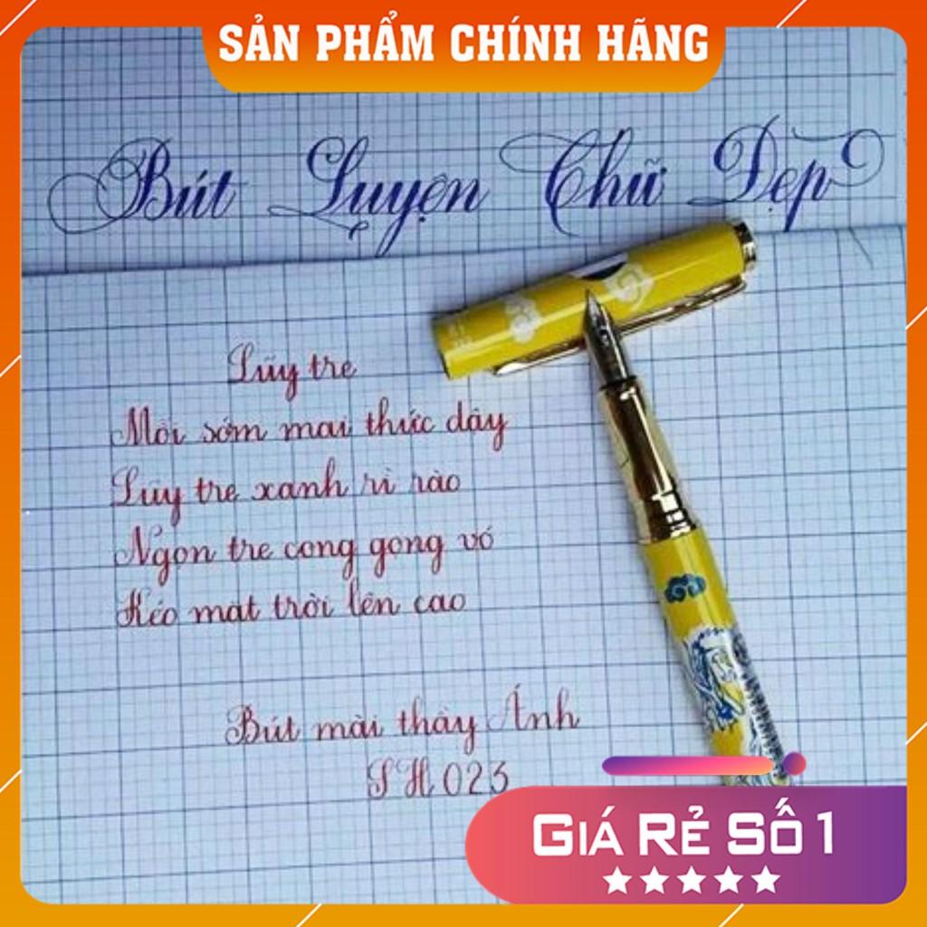 Bút Mài Thầy Ánh SH023 Nét Thanh Nét Đậm  – Bút Máy Ánh Dương Ngòi Mài – Bút Máy Ánh Dương Ngòi Êm Trơn SH023