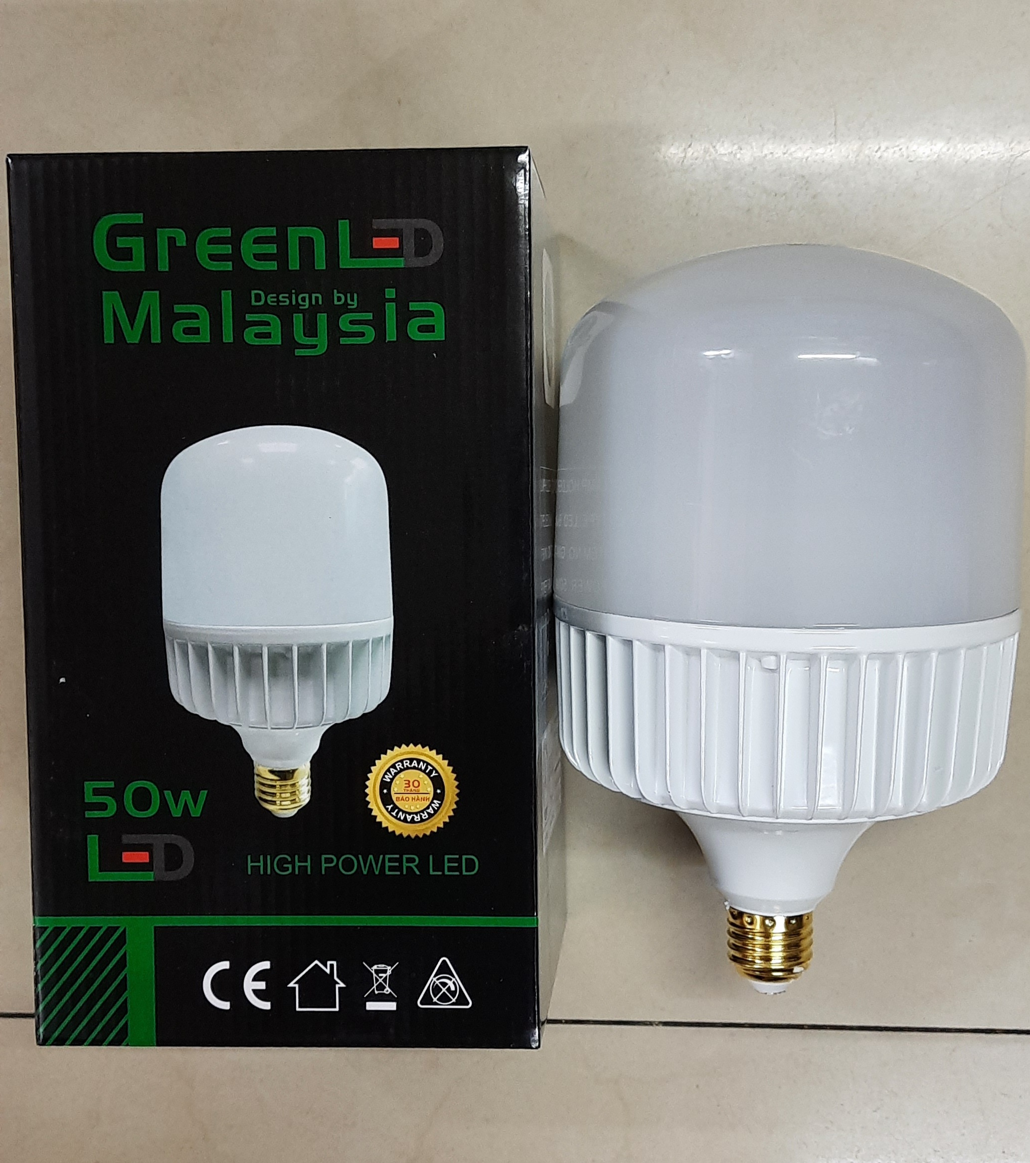 BÓNG ĐÈN LED TRỤ 50W