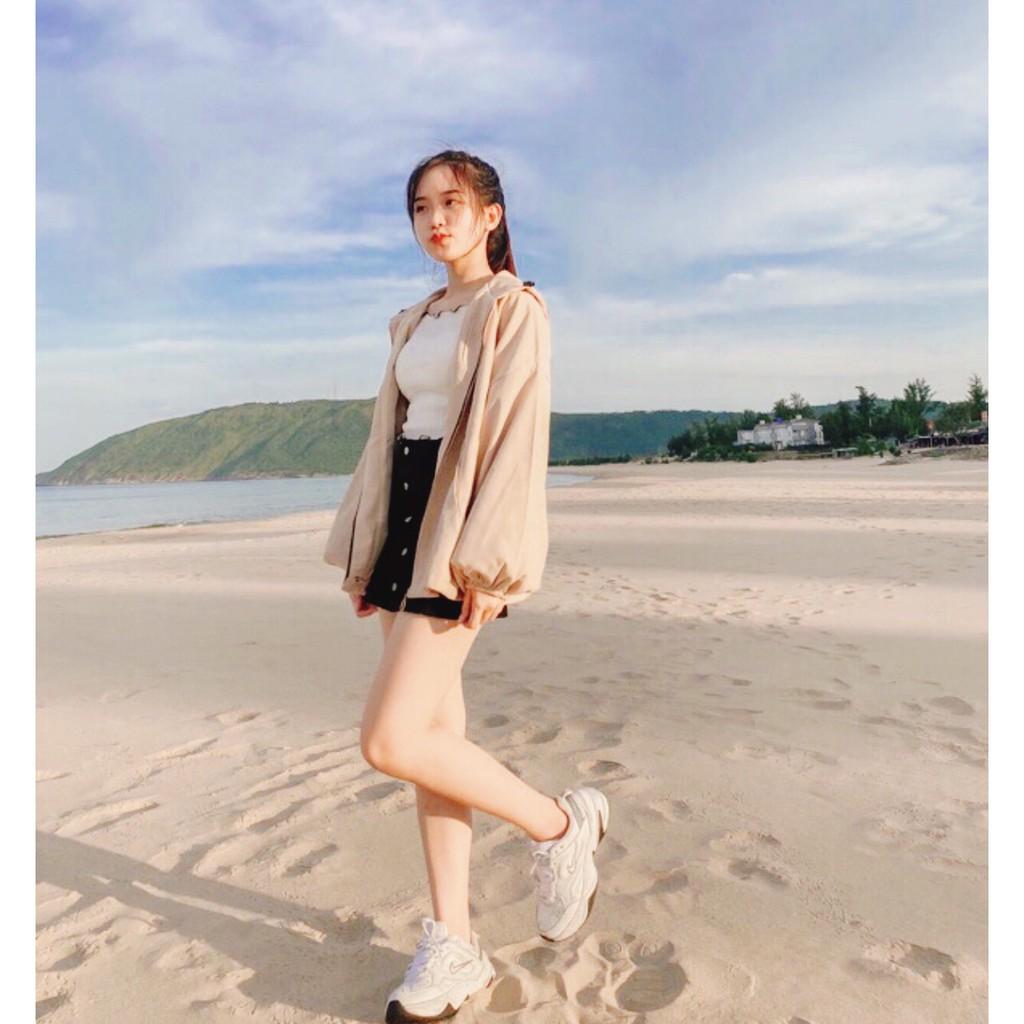 Áo KHOÁC LỬNG NHUNG Nữ Ulzzang