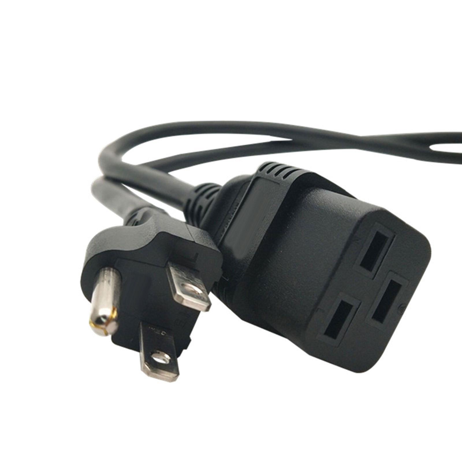 US NEMA 5-15P to C19 Power Cord Stable Transmission Professional 15A 3 Prong