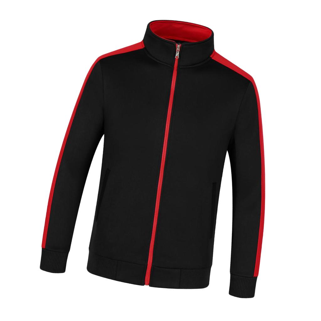 Womens Mens Classic Fit Full Zip Fleece Jacket Coat With Pockets