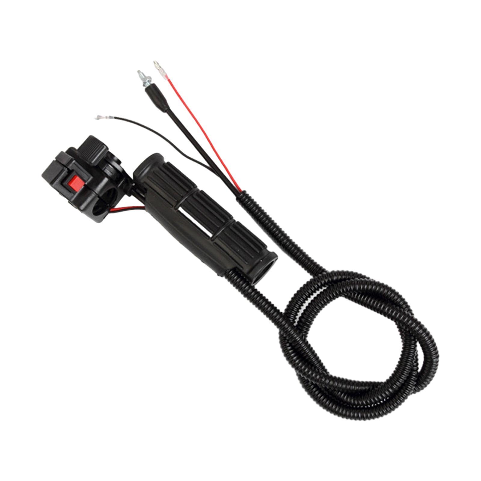 Brush Cutter Strimmer Handle Switch Throttle Cable for Backpack Grass Cutter