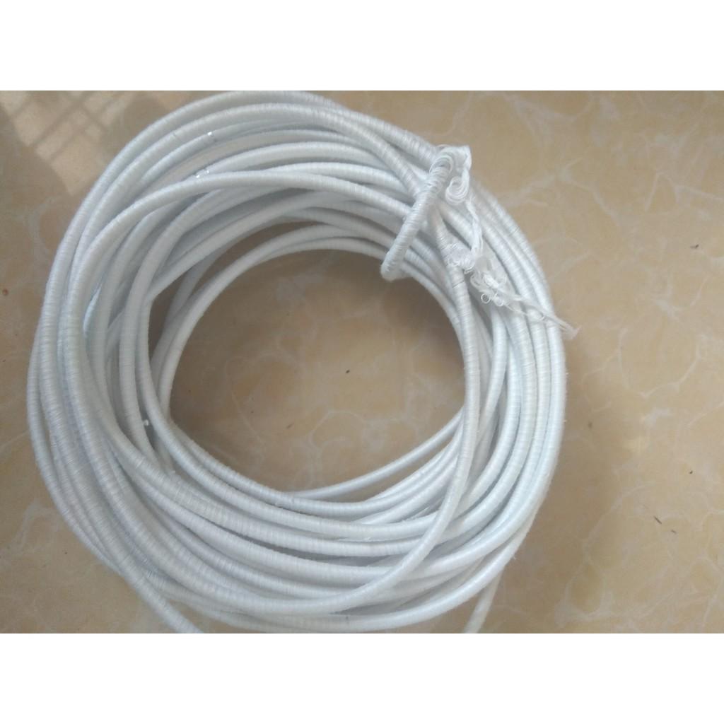 Dây nhôm bọc chỉ 4 li dùng uốn cây cảnh - 500 gram