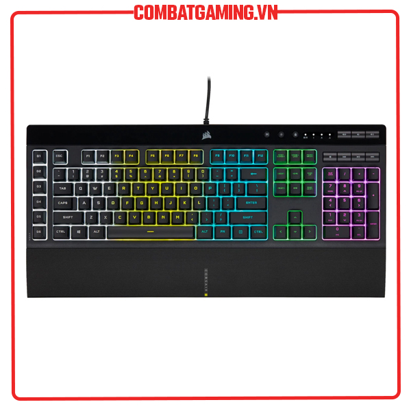 Bàn Phím Corsair K55 RGB Pro - Hàng Chính Hãng